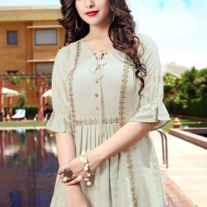 Trending Wear White Classy Top