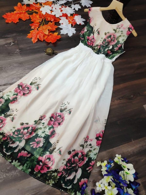 Trending White Color Kurti