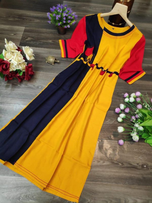 Lovable Yellow Kurti