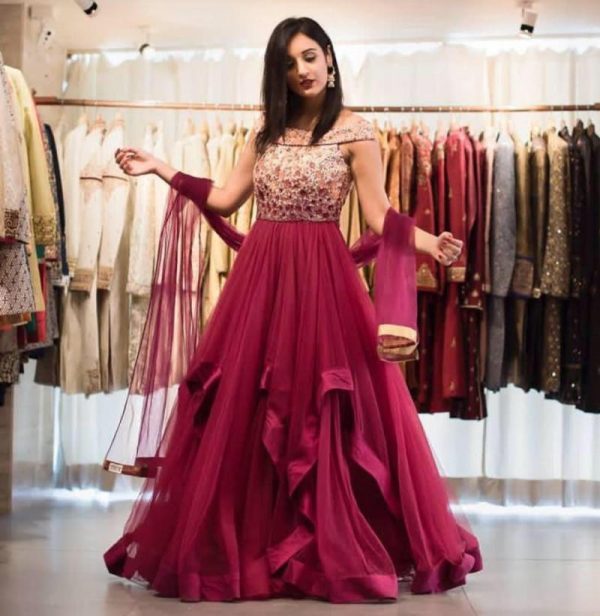 Charming Color Full Gown
