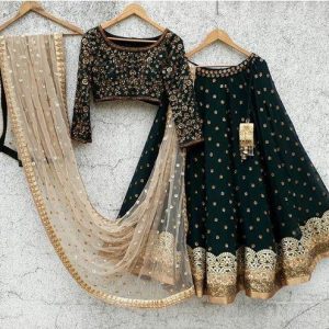 Hand made work lehenga choli