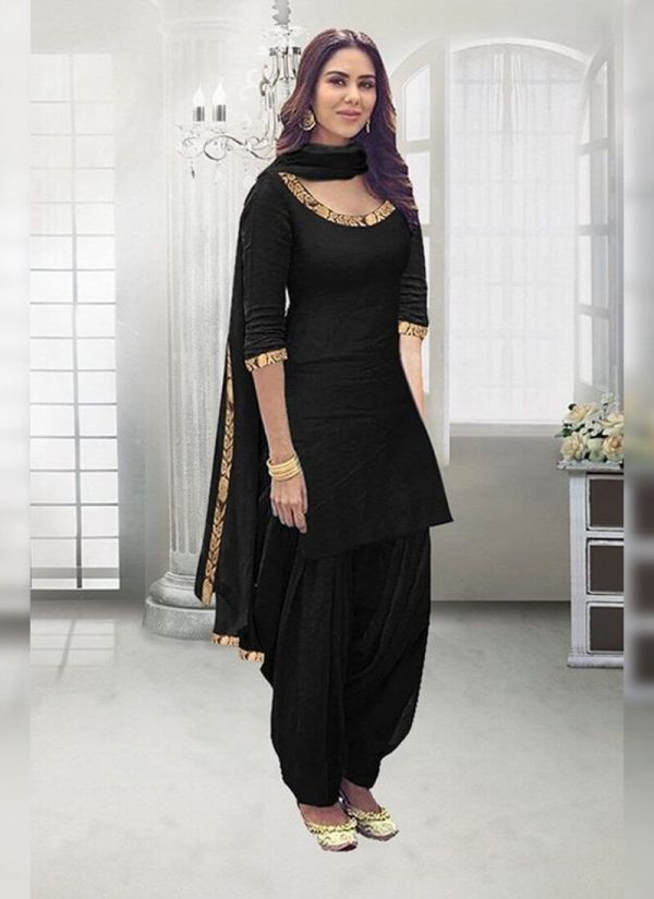 All functional Color rayon patiyala suit