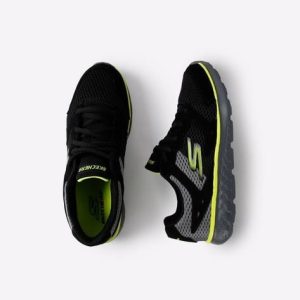 Skechers Textured Low-Top Lace-Up Sneakers For Boys