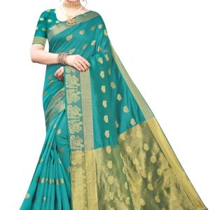 Unbeatable Party Wear Banarasi Silk Saree