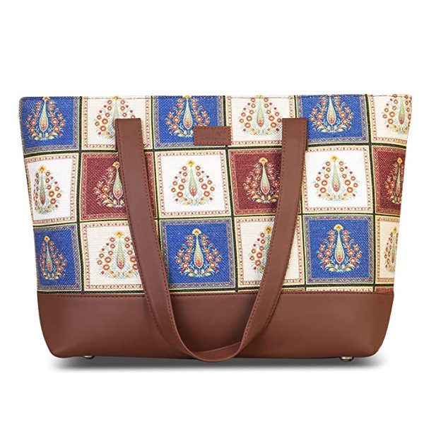 Women’s Handcrafted Floral Motif Shoulder Bag And Handbag For Office And College