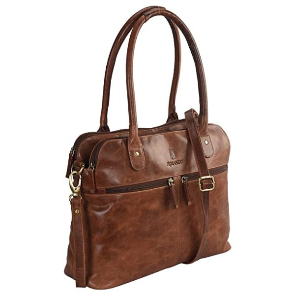 Women’s Top-handle Leather Sling Handbag
