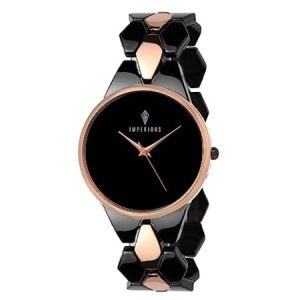 THE ROYAL WAY Analogue Women’s Watch (Black Dial)