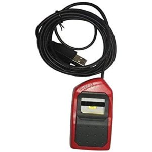 Icons Mso Morpho 1300 E3 Biometric Fingerprint Scanner With Rd Service Red And B